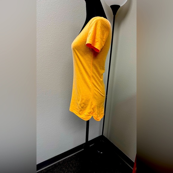 American Eagle Outfitters Women's Orange Scoop Neck T-Shirt size medium - Picture 2 of 8